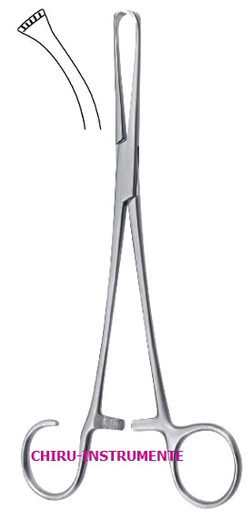 COLVER Tonsillenfasszange, gebogen, 19cm COLVER Tonsillenfasszange, gebogen, 19cm