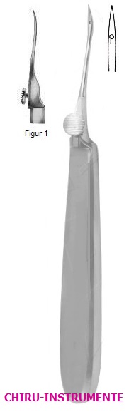 REVERDIN ligature needle, no. 1, 15 cm (5 ¾")