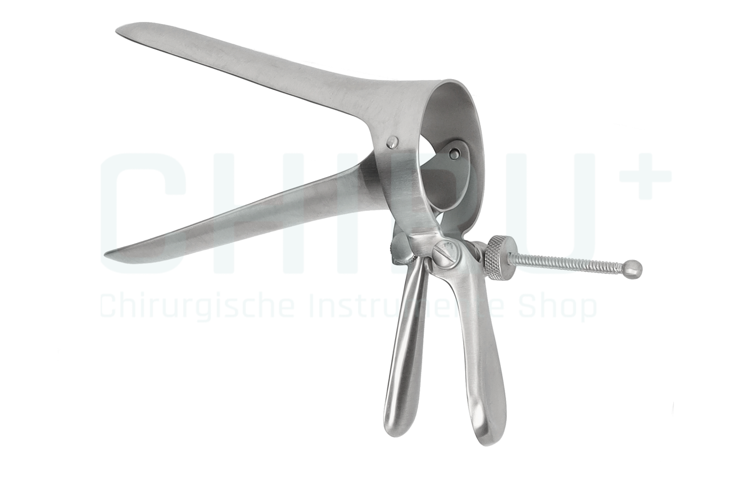 CUSCO Scheidenspekulum, Schweizer Modell, mit seitlicher Stellschraube, Fig. 2/100x25mm
