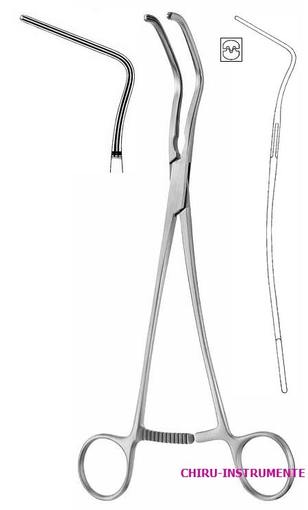 HARKEN ATRAUMA Gefäßklemme, Fig. 4, Maul, 86 mm, 24 cm HARKEN ATRAUMA Gefäßklemme, Fig. 4, Maul, 86 mm, 24 cm