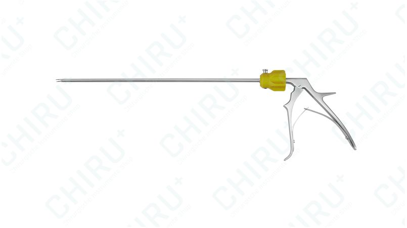 Endoscopic clip applier, yellow (S), TOWNSEND handle, 330 mm, Ø 5.0 mm, for Europclips™