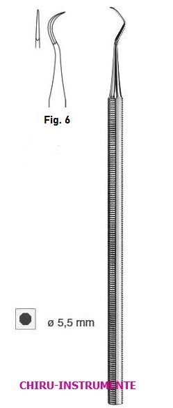 < HYGIENIST Zahn Reiniger, Fig. 6, ca. 16,5 cm