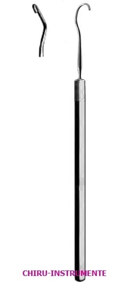 ARRUGA Extraktionshaken Fig. 1, links gebogen, 14cm ARRUGA Extraktionshaken Fig. 1, links gebogen, 14cm