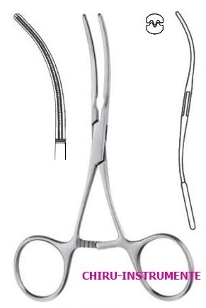 DEBAKEY pediatric vascular clamp, 12 cm (4 ¾")