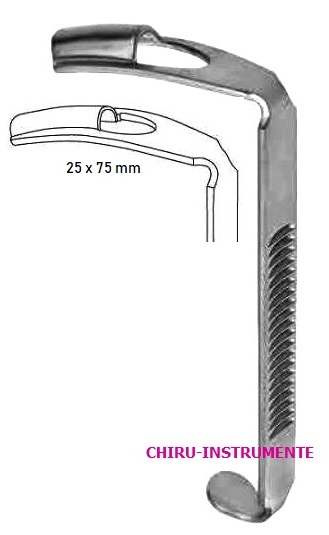 RUSSEL-DAVIS Zungenspatel, extra schmal, Fig. 3, 25x75mm