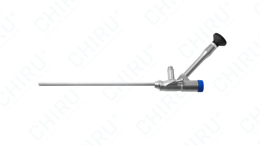 Kurzes Nephroskop, 4.8 mm Arbeitskanal, 45° Okular, 6° Blickwinkel, 200 mm Kurzes Nephroskop, 4.8 mm Arbeitskanal, 45° Okular, 6° Blickwinkel, 200 mm
