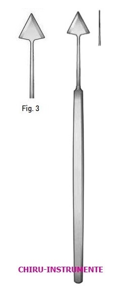 JAEGER Lanzen Messer, Fig. 3/13,5cm JAEGER Lanzen Messer, Fig. 3/13,5cm