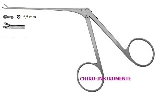 HARTMANN Ohrzängchen, Löffel rund, Ø 2,5mm, Schaftlänge 8,5cm