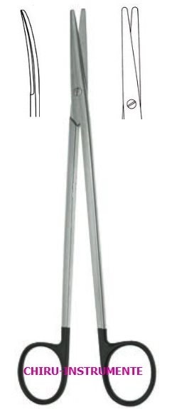 METZENBAUM scissors, curved, bl/bl, 23 cm (9"),  Supercut (SC)