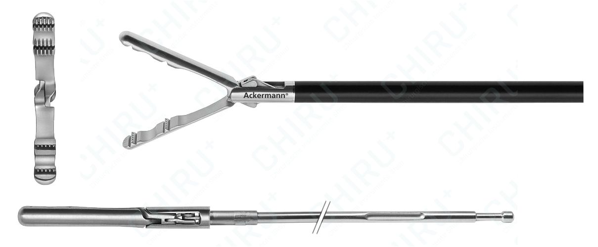 Fundus grasping forceps, Ø 5.0 mm, 330 mm, Xpress Lock™