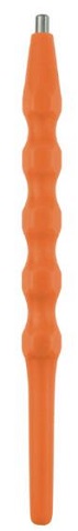 Mouth mirror plastic handle, 13.5 cm (5 ¼"), orange