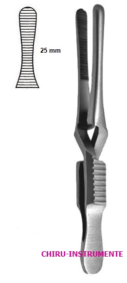 JOHNS-HOPKINS vascular clamps, straight, 5 cm (2")