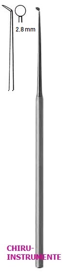ROSEN Rundschnittmesser, Ø 2,8mm, 45°, 15cm