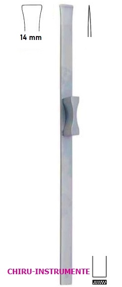 RUBIN Osteotom, 14mm, 18cm RUBIN Osteotom, 14mm, 18cm