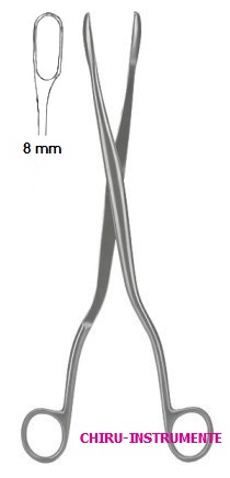 WINTER placenta forceps, fig. 1, 28 cm (11"), straight WINTER placenta forceps, fig. 1, 28 cm (11"), straight