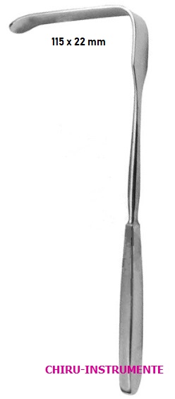 SIMON Wundhaken, 115x22mm, 28cm