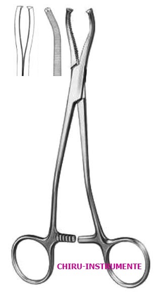 JETER-VAN SICKELS Knochenhaltezange, starkes Modell, 18cm