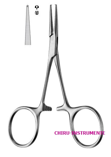 HARTMANN Gefäßklemme, 1x2 Zähne, gerade, 10cm HARTMANN Gefäßklemme, 1x2 Zähne, gerade, 10cm