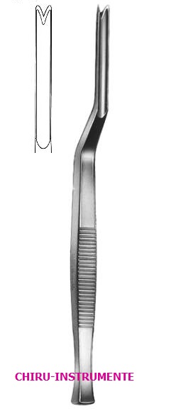 KILLIAN-CLAUS Septum-Hohlmeißel, bajonetförmig mit Kerbe, 5mm, 16cm