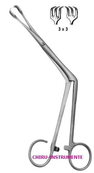 TIVNEN-TYDING Tonsillenfasszange, 21 cm, 3x3 Zähne TIVNEN-TYDING Tonsillenfasszange, 21 cm, 3x3 Zähne