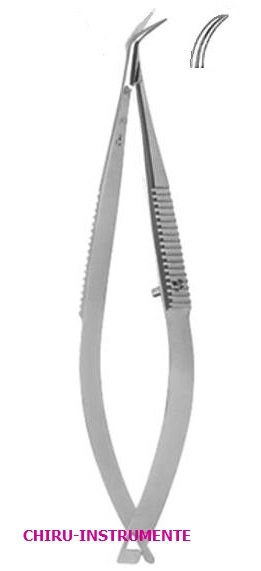 KATZIN corneal scissors, 11 cm (4 ¼"), right