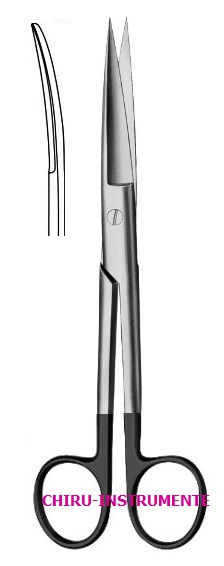 Operating scissors, curved, sh/sh, 13 cm (5"), Supercut (SC)