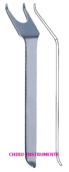 BLOUNT bone lever, 26 cm (10 ¼"), V-tip