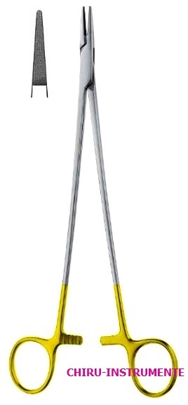 MICRO-SLIM Nadelhalter, sehr fein, 23 cm, Hartmetall (TC)  MICRO-SLIM Nadelhalter, sehr fein, 23 cm, Hartmetall (TC)