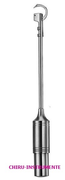 YOUNG boomerang needle holder, 25 cm (10")