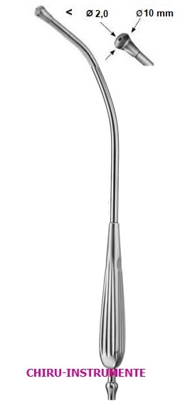 YANKAUER Saugrohr, Saugspitze Ø 10 mm, 28,5 cm, zentrale Bohrung Ø 2,0 mm YANKAUER Saugrohr, Saugspitze Ø 10 mm, 28,5 cm, zentrale Bohrung Ø 2,0 mm