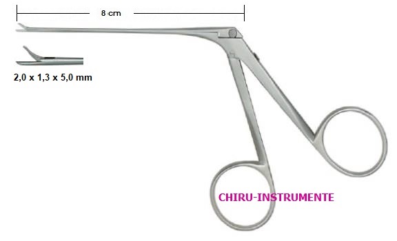 BELLUCCI Mikro-Mini-Ohrscherchen, sp./sp., 4mm, 8cm BELLUCCI Mikro-Mini-Ohrscherchen, sp./sp., 4mm, 8cm