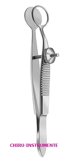 HUNT chalazion forceps, 2 mm, 9 cm (3 ½")