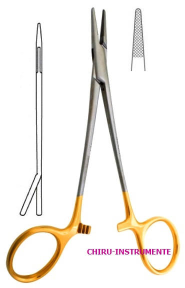 MASING/NEIVERT Nadelhalter, gerieft, 13 cm,Hartmetall (TC) MASING/NEIVERT Nadelhalter, gerieft, 13 cm,Hartmetall (TC)