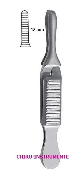 DIEFFENBACH vascular clamps, straight, 3.5 cm (1 ½")