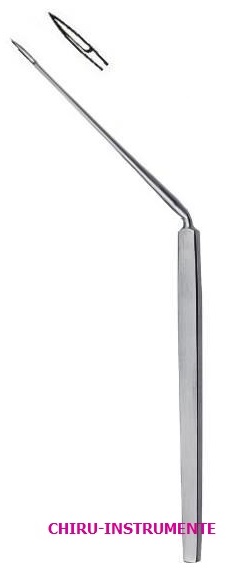 SEXTON Trommelfellmesser, abgewinkelt, 17cm SEXTON Trommelfellmesser, abgewinkelt, 17cm