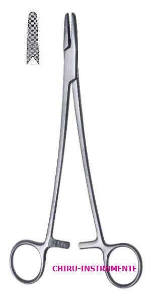 HEGAR Nadelhalter, kräftiges Modell, 20,5 cm HEGAR Nadelhalter, kräftiges Modell, 20,5 cm