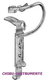 DAVIS-BOYLE mouth gag, complete, with blades 22-7610.01 to 22-7610.05, for adults DAVIS-BOYLE mouth gag, complete, with blades 22-7610.01 to 22-7610.05, for adults