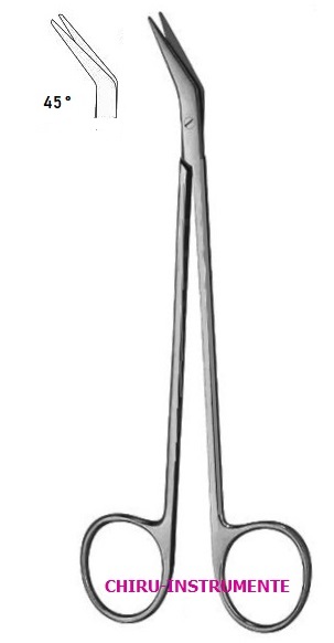 DEBAKEY Gefäßschere,45°, 16 cm DEBAKEY Gefäßschere,45°, 16 cm