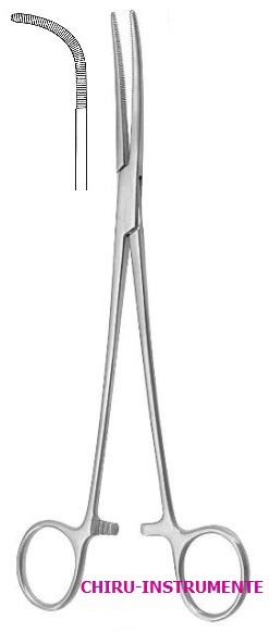 RUMEL Präprarier-/ Ligaturklemme, Fig. 5, 24cm
