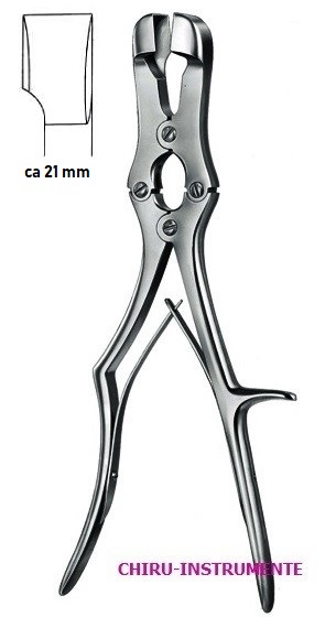 SAUERBRUCH Hohlmeisselzange, eckig, 21mm, 30cm SAUERBRUCH Hohlmeisselzange, eckig, 21mm, 30cm