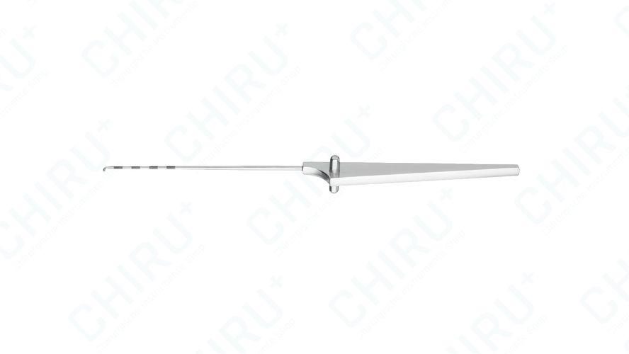 Sonde, graduiert mit Dreikantgriff, nicht zerlegbar