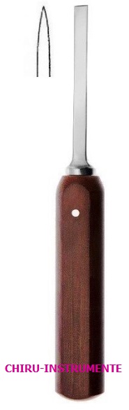 LEXER Osteotom, 22 cm, Breite 30 mm