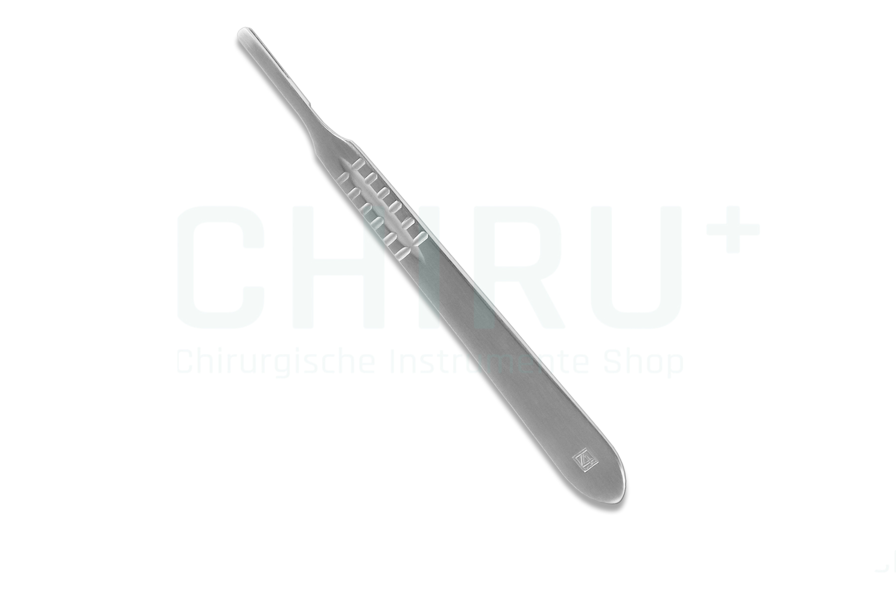 Skalpellgriff, Nr. 4, 13,5 cm, mit Zentimetergradierung Skalpellgriff, Nr. 4, 13,5 cm, mit Zentimetergradierung