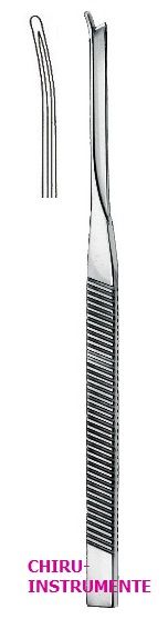 SILVER Nasenplastik Meissel, links gebogen, 18cm SILVER Nasenplastik Meissel, links gebogen, 18cm