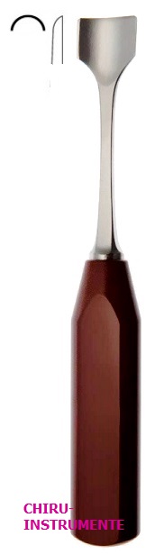LEXER Hohlmeissel, 22 cm, Breite: 30 mm