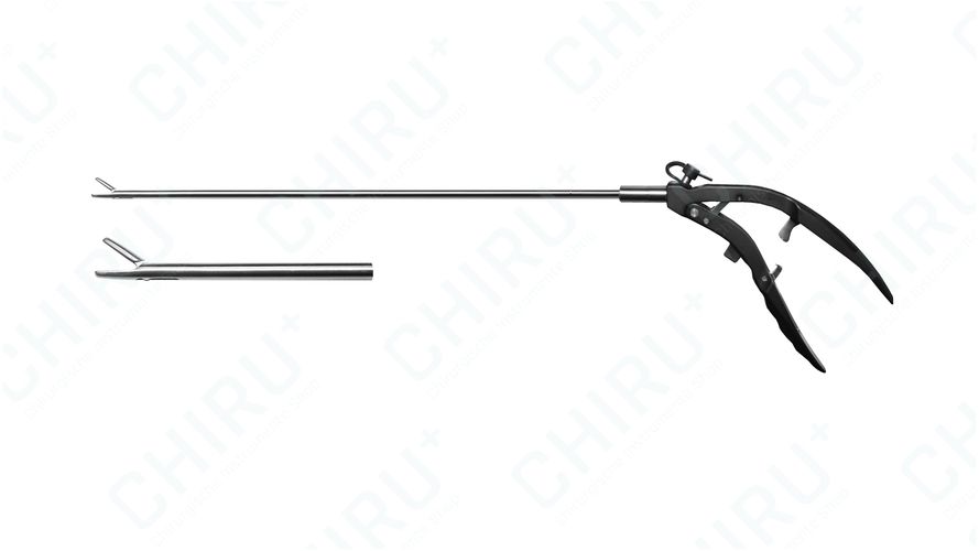 Nadelhalter mit abgewinkeltem Axialgriff, gerade, Ø 5 mm Nadelhalter mit abgewinkeltem Axialgriff, gerade, Ø 5 mm