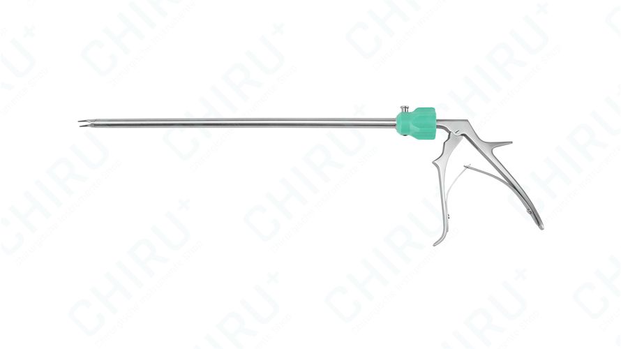 Endoskopische Clip Anlegezange, dunkelgrün (ML), Townsend Griff, Ø 10 mm, 330 mm für Europclips™