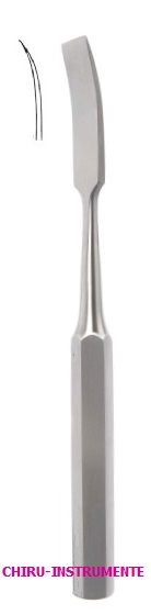 HIBBS Osteotom, 24cm, gebogen, 6mm