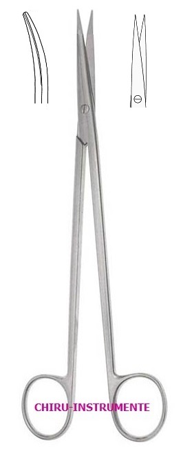 METZENBAUM Schere,gebogen, sp./sp., 18 cm METZENBAUM Schere,gebogen, sp./sp., 18 cm