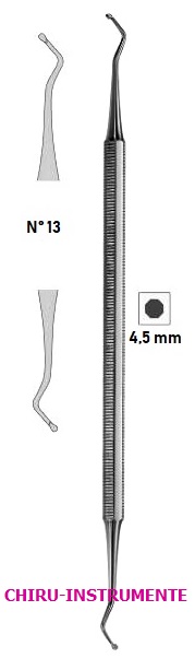 WHITE Exkavator, doppelendig, 17,5cm, Fig. 13